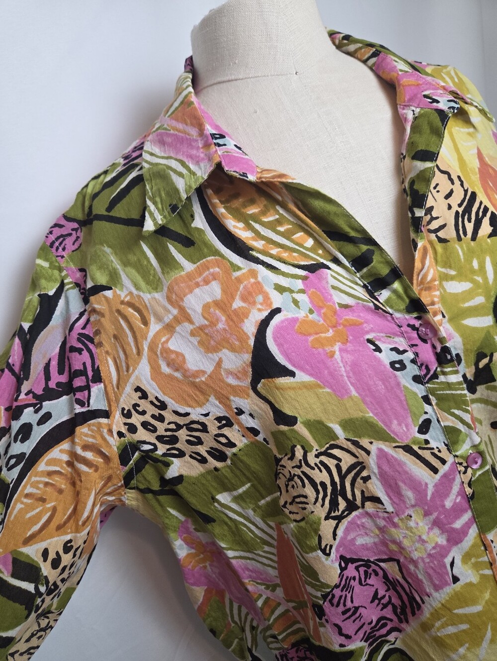 True‎ Destinations Jungle Tiger Shirt Tunic